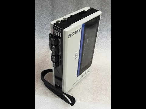 Sony TCM 2 Cassette RECORDER Japan WALKMAN - YouTube