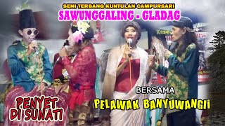 SENI TERBANG KUNTULAN SAWUNGGALING - BINTANG TAMU PELAWAK BANYUWANGI 