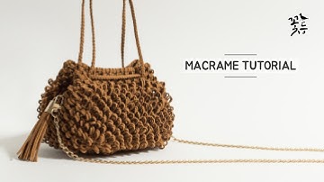 [Sub] DIY 마크라메 가방 만들기 #63