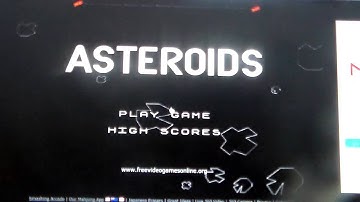 Asteroids arcade game online