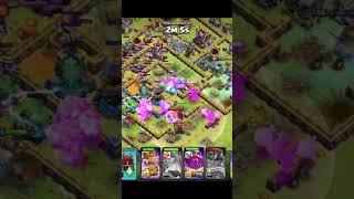 Super yeti Attack on TOWNHALL 18 #clashofclans #th18base #clashofclansvideos #gaming #farming