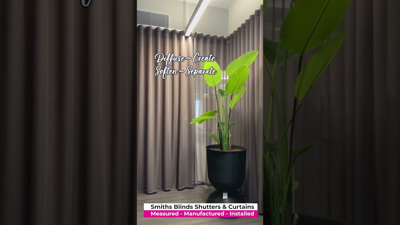 Curtains fitted in an office in Manchester City Centre 