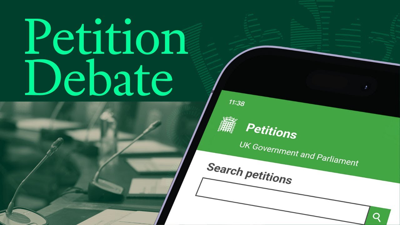 E-petition debate relating to the public's right to a vote of no confidence - Monday 2 March 2026.