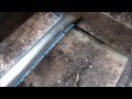 How to make tube burners for a propane grill.