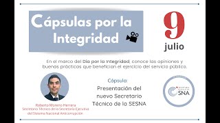 Cápsula por la integridad: Roberto Moreno Herrera