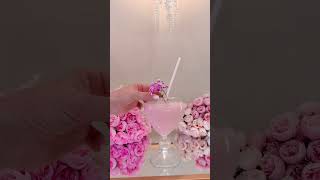 Lovely Pink Sips 🎀🌸  ~ Elevate gatherings with girly chic glasses & drinks. #pinkdrink