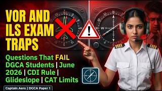 VOR & ILS Exam Traps That FAIL DGCA Students | Paper 1