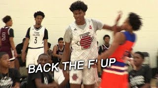 Jalen Green Gets Heated Real Quick Vs Las Vegas Knicks