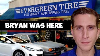 Bryan Kohberger was HERE! Evergreen Tire and Auto Repair. Pullman Washington.