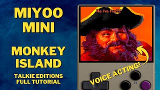 Miyoo Mini The Secret Of Monkey Island Ultimate Talkie Edition Scummvm Tutorial Retro Game Guide