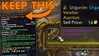 Prefox realises the true value of Thoridal in WOTLK