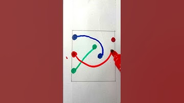 Satisfying Dot Connection Trick! #satisfyingvideo