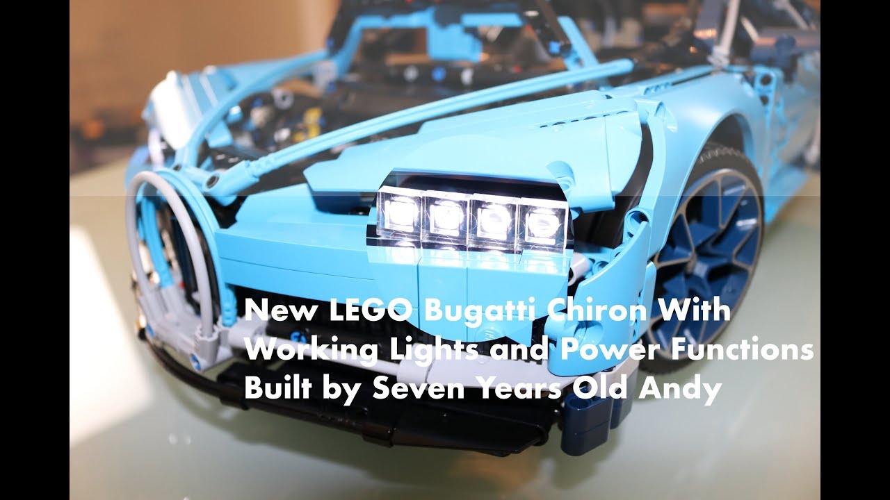 lego bugatti chiron functions