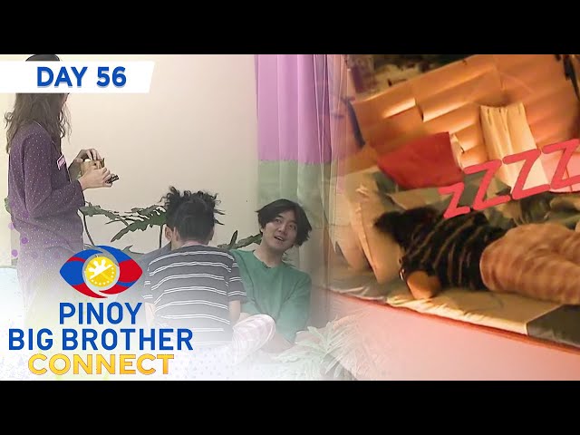 Day 56: Housemates, napag-usapan ang pagtulog ni Jie-Ann | PBB Connect class=