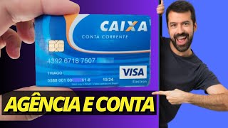 Como Encontrar O Número Da Agência, Conta E Dígito No Cartão Caixa. Simples E Rápido