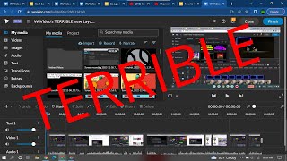 WeVideo's TERRIBLE new Layout . . .