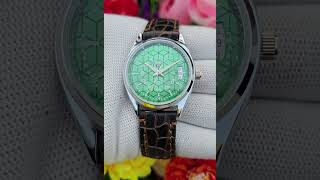 ⌚ Stunning Green Seiko 5 Automatic Watch 💚 | Style Meets ✨ DM For Buy What's App +919307804644