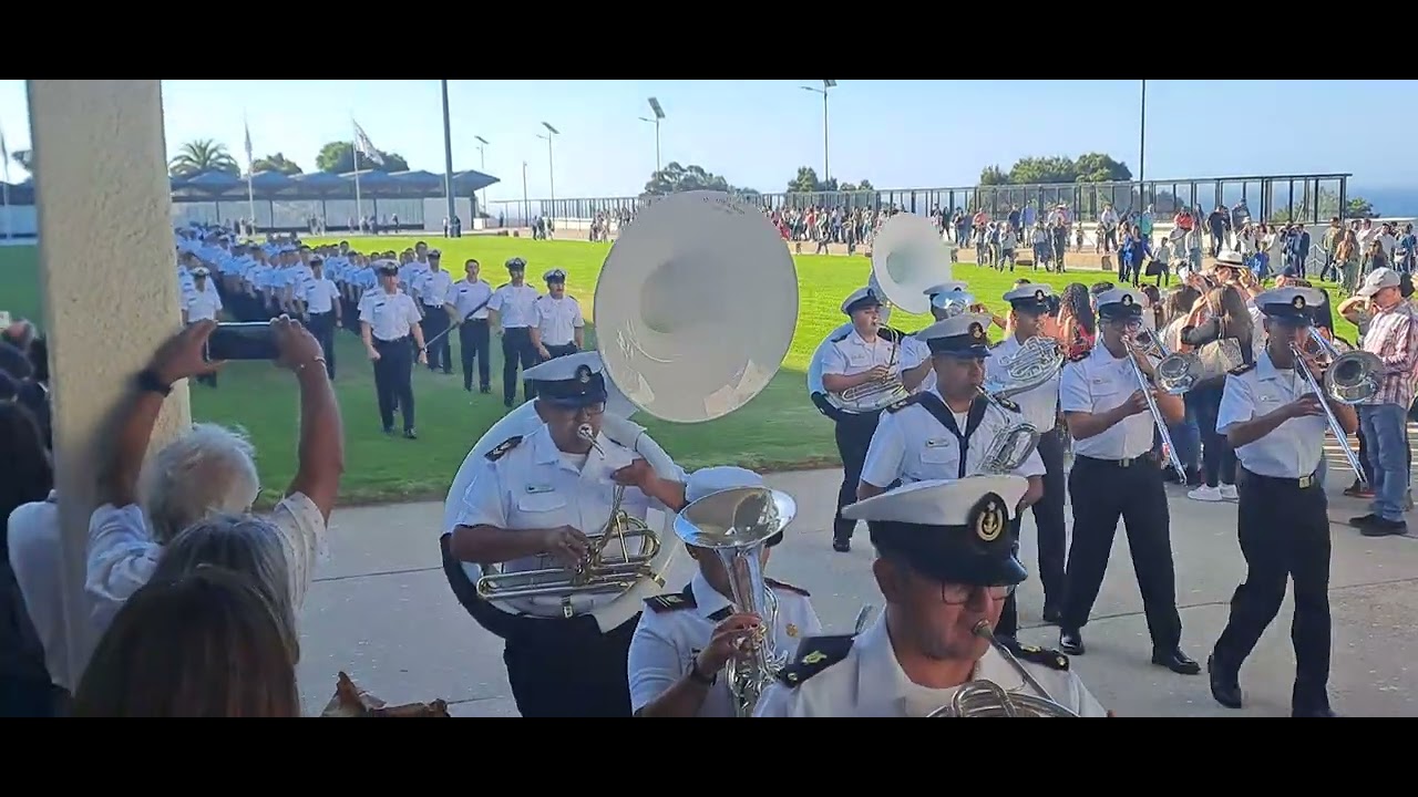 Escuela Naval Desfile Despedida Reclutas  3ra visita 2025