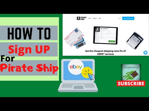 How To Sign Up For PIRATE SHIP | How To Attach eBay Store to Pirate Ship | Ship for Cheap