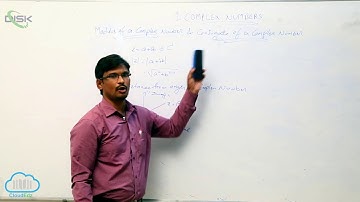 Modulus and Amplitude of a complex number || Mod and Amp of a complex number || Disk Telangana