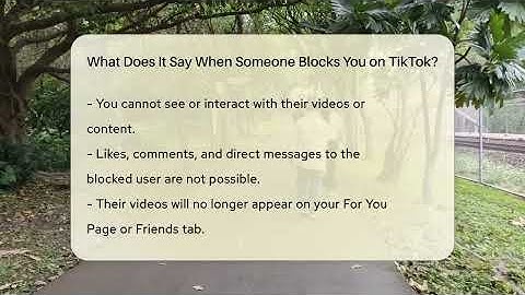 What Does It Say When Someone Blocks You on TikTok? - Everyday-Networking