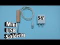 Soldering | DIY Mini USB Soldering | How to Make Soldering Iron