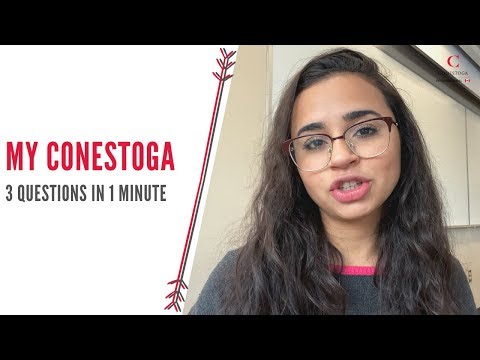 MyConestoga - 3 Question in 1 Minute