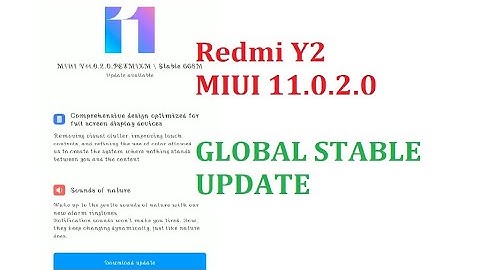 Redmi Y2 MIUI 11 Global Stable Update Rolling Out Today ! || miui 11.0.2.0 update || I TeCh UK