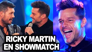 Hace 5 años, Ricky Martin revolucionaba #Showmatch y se reencontraba con Marcelo Tinelli