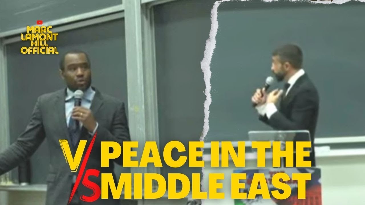 Mosab Hassan Yousef and Marc Lamont Hill Wage EPIC DEBATE Over Gaza, Israel, and the Peace Process.