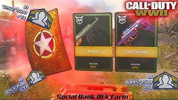 WWII *New* AFK Social Rank Farm (Unlimited XP)