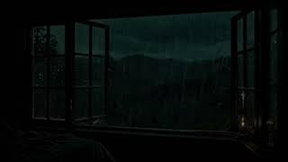 Sonidos de Lluvia en la Ventana | Ambiente Acogedor para Relajarse y Dormir