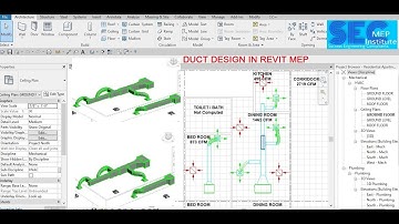 DUCT DESIGN IN REVIT MEP I AIR TERMINAL PLACEMENT IN REVIT MEP I DIFFUSER PLACEMENT IN REVIT MEP.