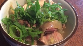 「鳥塩もつ煮」作り方