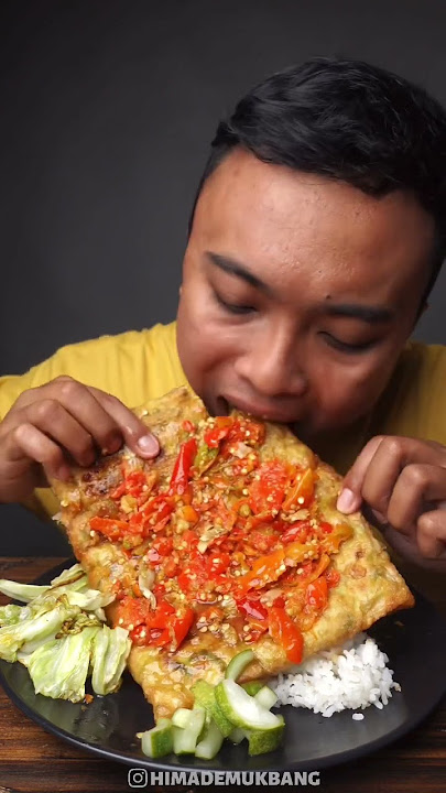 Martabak telor 100 cabe rawit! #shorts