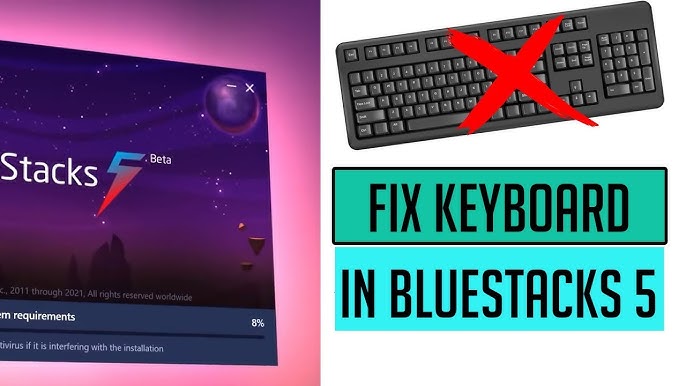 BLUESTACKS HOW TO USE KEYBOARD IN GAMES - YouTube