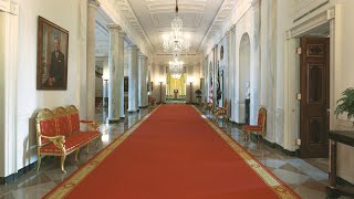 The Cross and Entrance Halls: White House Video Tour
