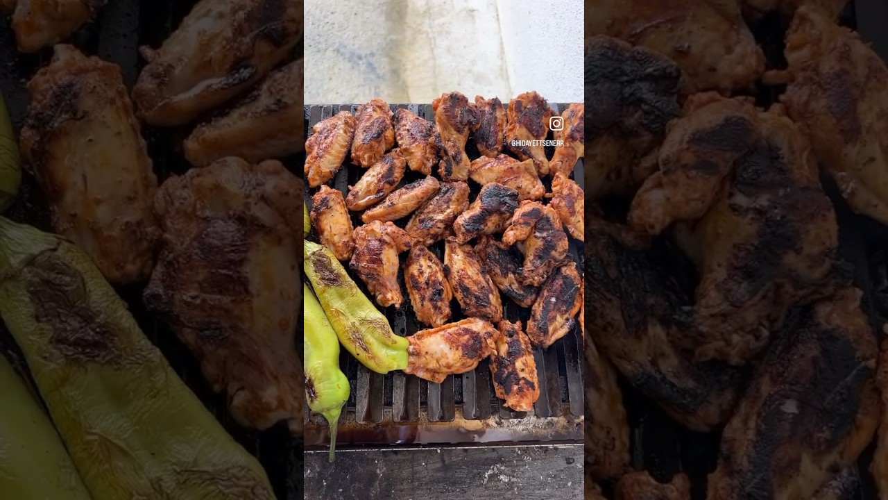 Tavuk kanat / Chicken wing ???? #food #yemektarifleri #cooking #chicken #shorts