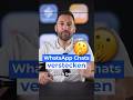 WhatsApp Nachrichten Verstecken
