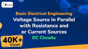 Spanningsbron parallel aan weerstands- en/of stroombronnen - DC-circuits