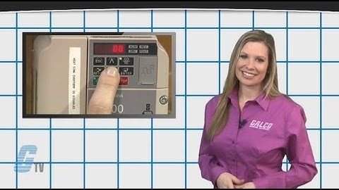 Troubleshooting Yaskawa Drives: Flashing Run Command - A GalcoTV Tech Tip | Galco