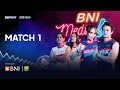 Match 1 bni media clash 30  cinta laura  arya vasco