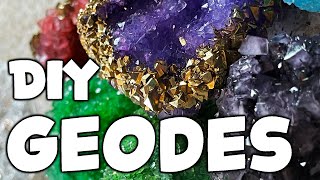 How to make geodes at home with Borax ~ Budget-friendly DIY in 2020.