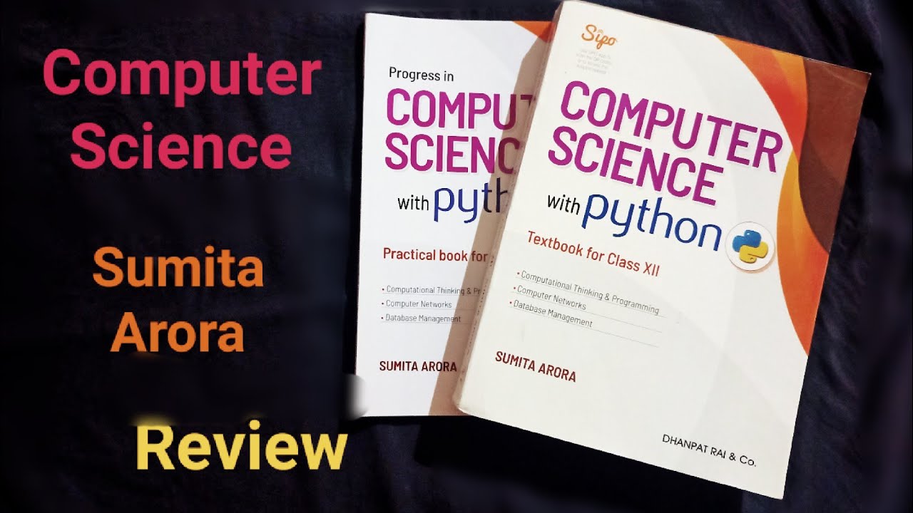 Class 12 Book Computer Science With Python Review . # ...