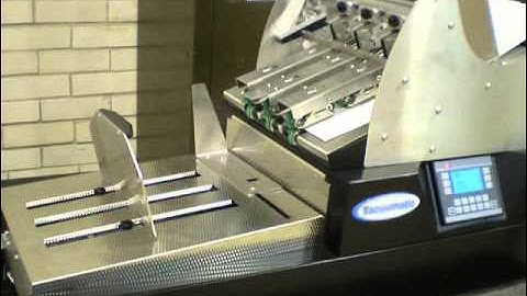 Friction feeder - Vacuumatic TCF - Demonstration video Batching in 10s