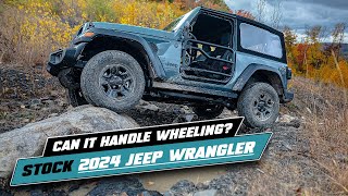 FIRST time OffRoading our 2024 Jeep Wrangler 2 Door!