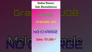 INDUS TOWERS JOB shorts PRESENT WITH trending arijitsingh song