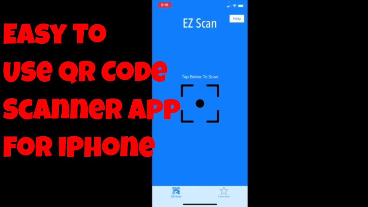 QR Code Scanner App For iPhone - YouTube