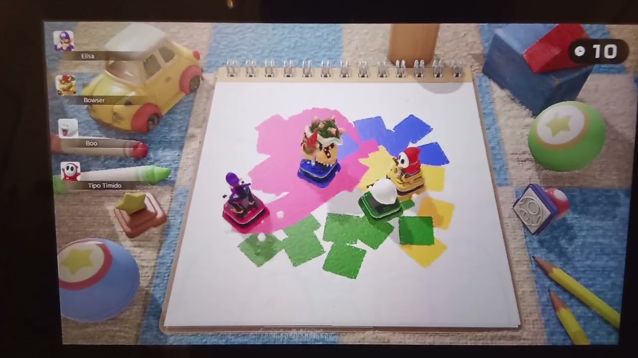 Super Mario Party Jamboree: Waluigi in Stamp Out