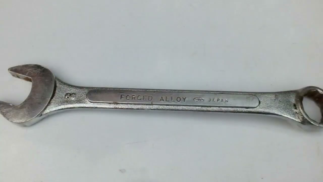 Fuller 9/16 Box End Wrench, Forged Alloy, Made in Japan, Vintage Tool